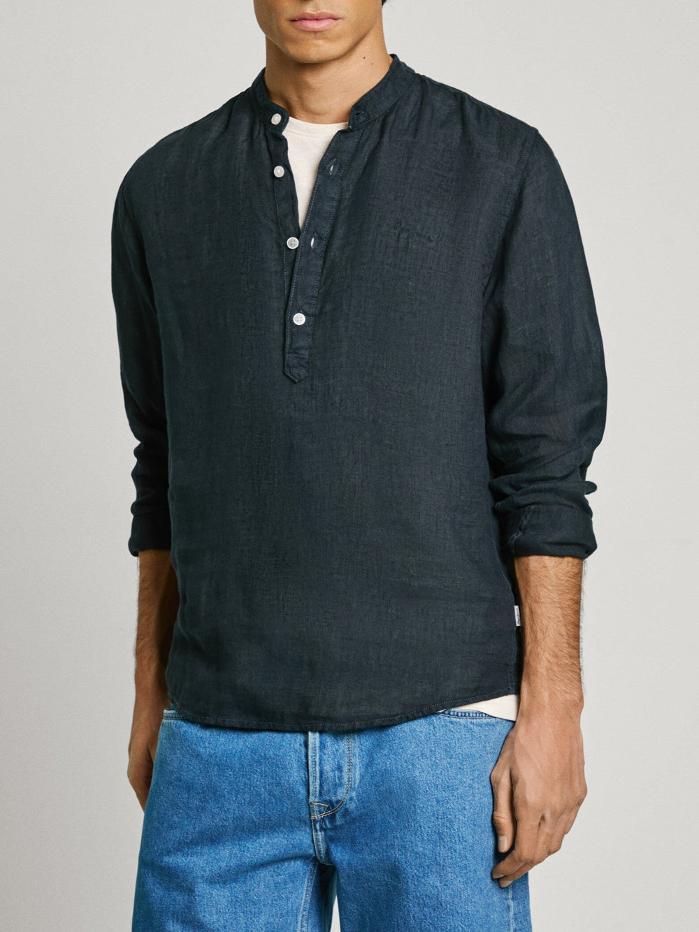 Camicia Casual Pepe Jeans Astor da Uomo - Blu