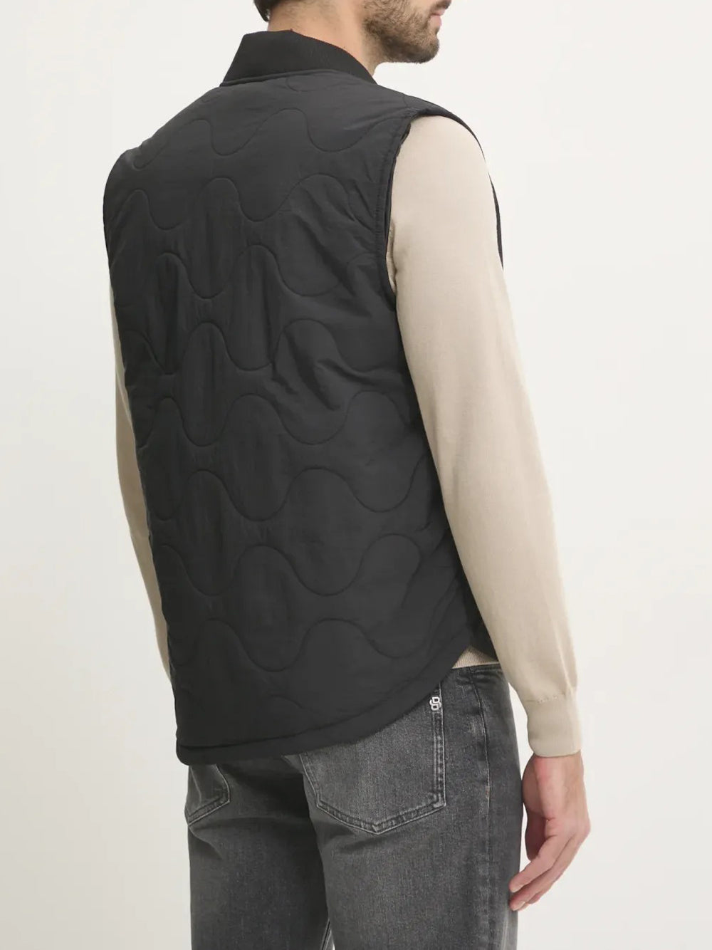 Smanicato Pepe Jeans Manu da Uomo - Nero