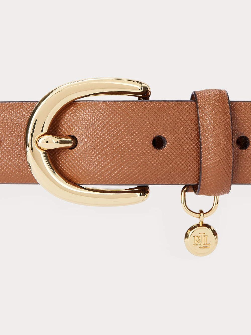 Cintura Ralph Lauren Charm Classic da Donna - Marrone