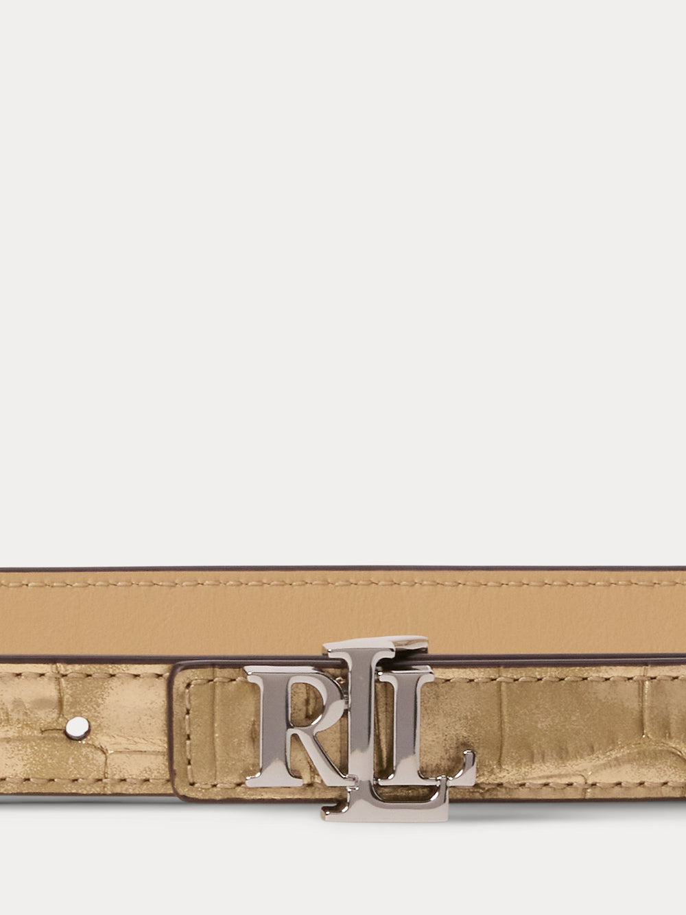 Cintura Ralph Lauren Rev Lrl da Donna - Beige