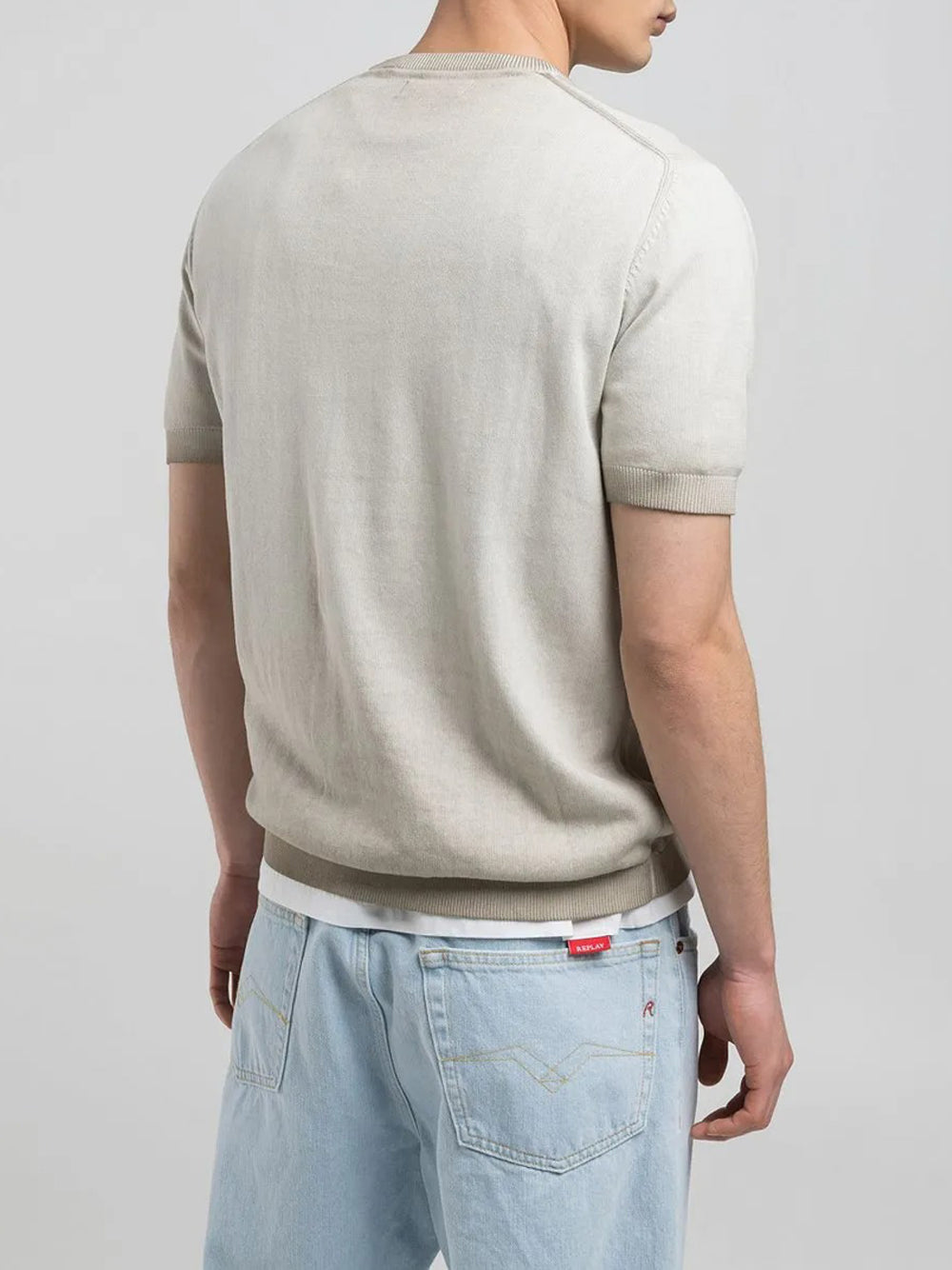 Maglia Replay da Uomo - Beige