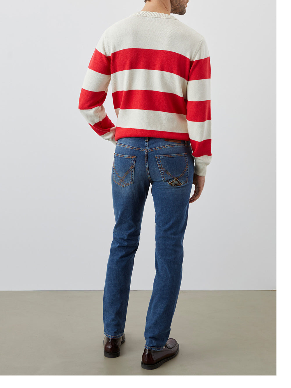 Jeans Slim Roy Rogers da Uomo - Denim