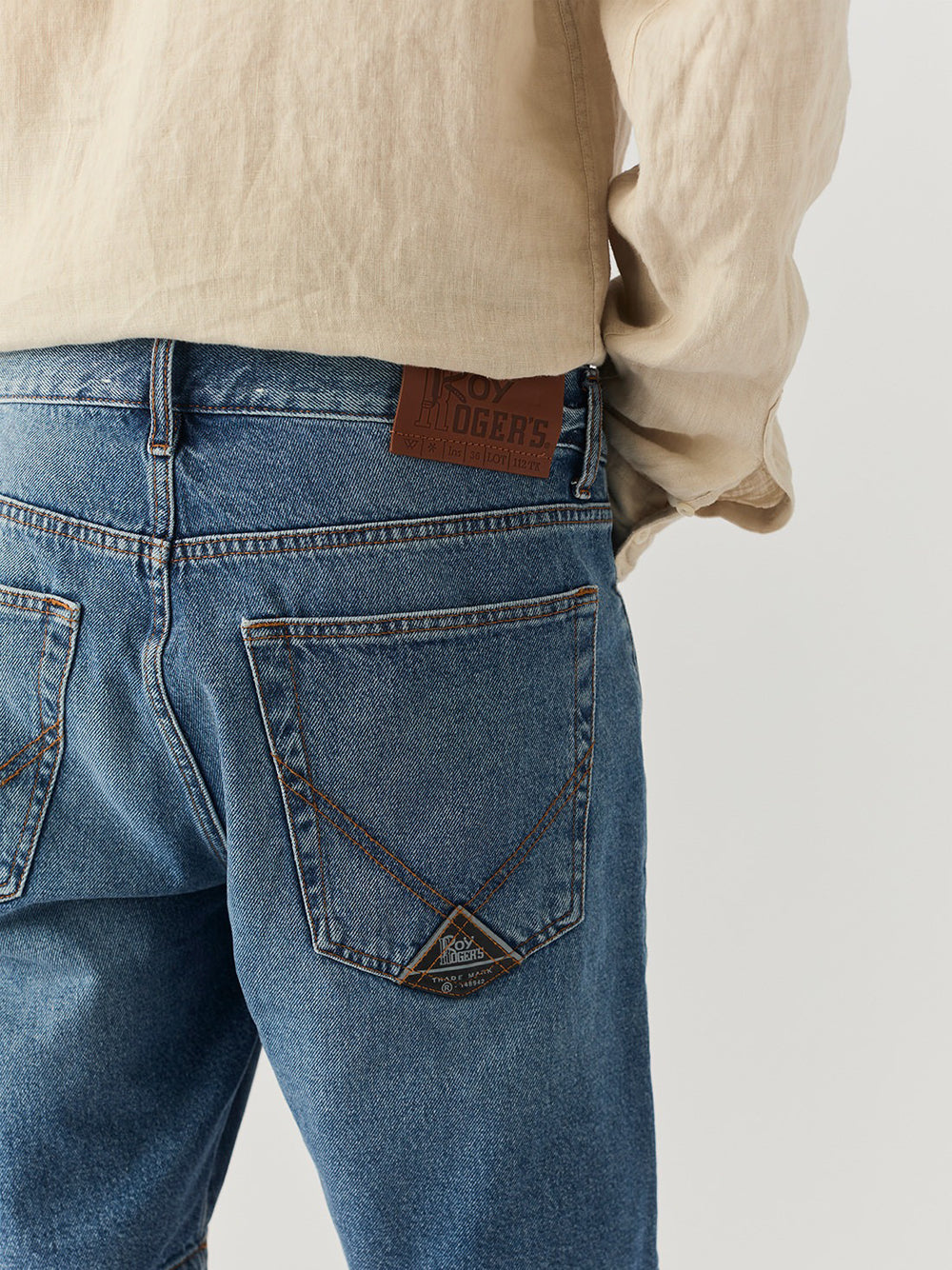 Bermuda Jeans Roy Rogers Cult da Uomo - Denim