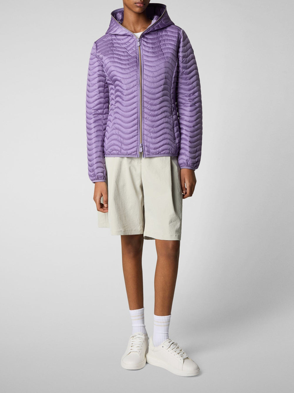 Piumino Save The Duck Melody Hooded da Donna - Viola