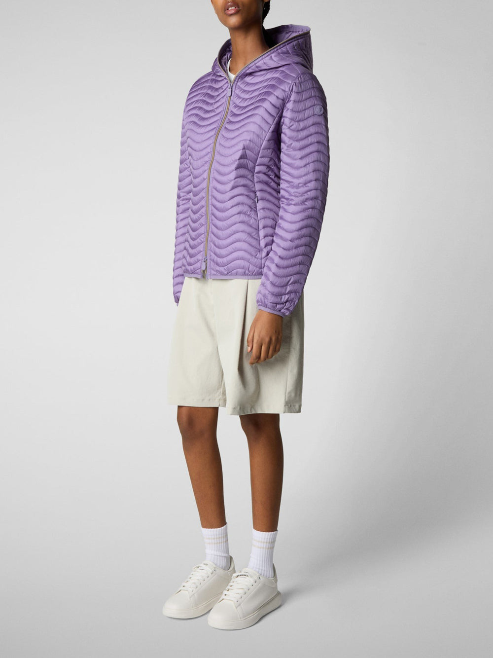 Piumino Save The Duck Melody Hooded da Donna - Viola