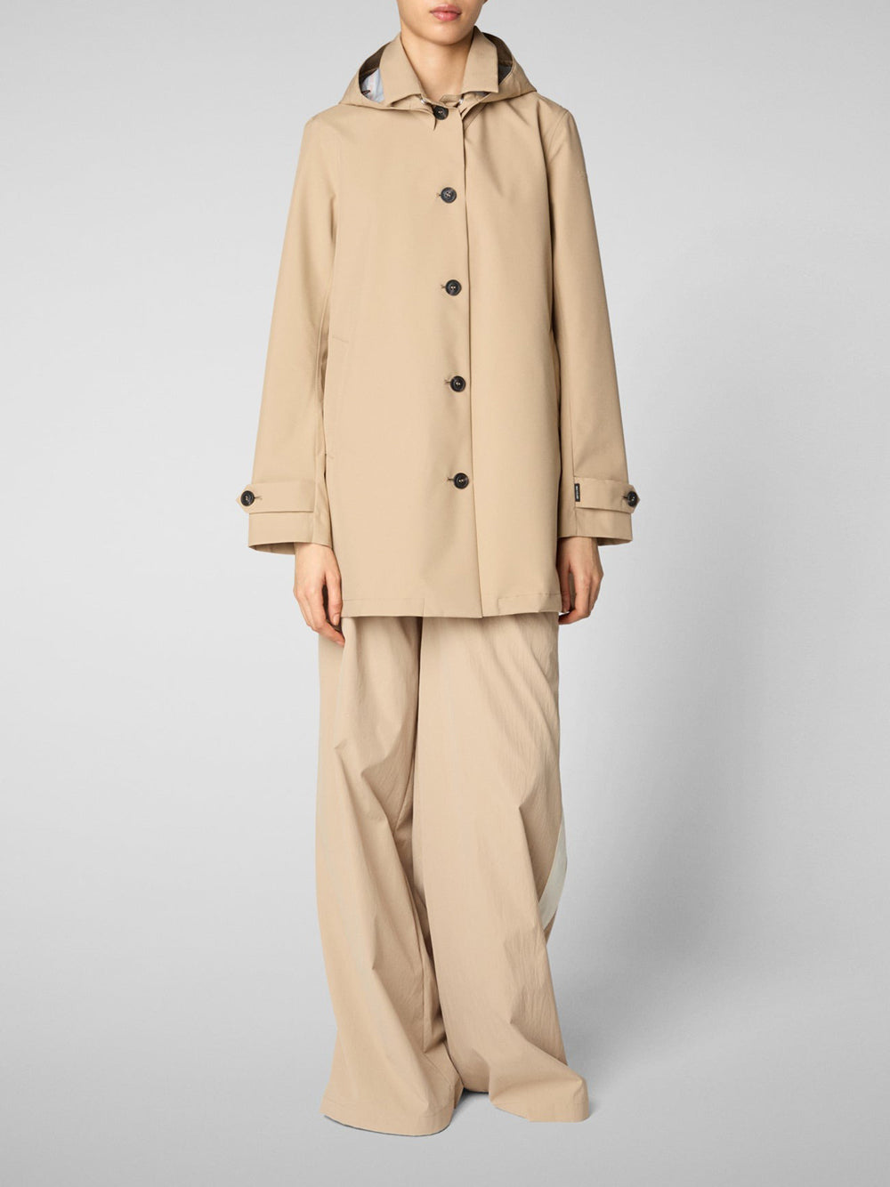 Trench Save The Duck da Donna - Beige
