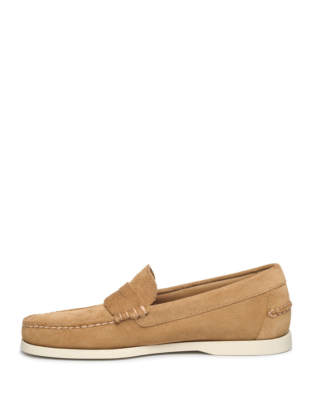 Mocassini Sebago Dan Boat Flesh Out da Uomo - Beige