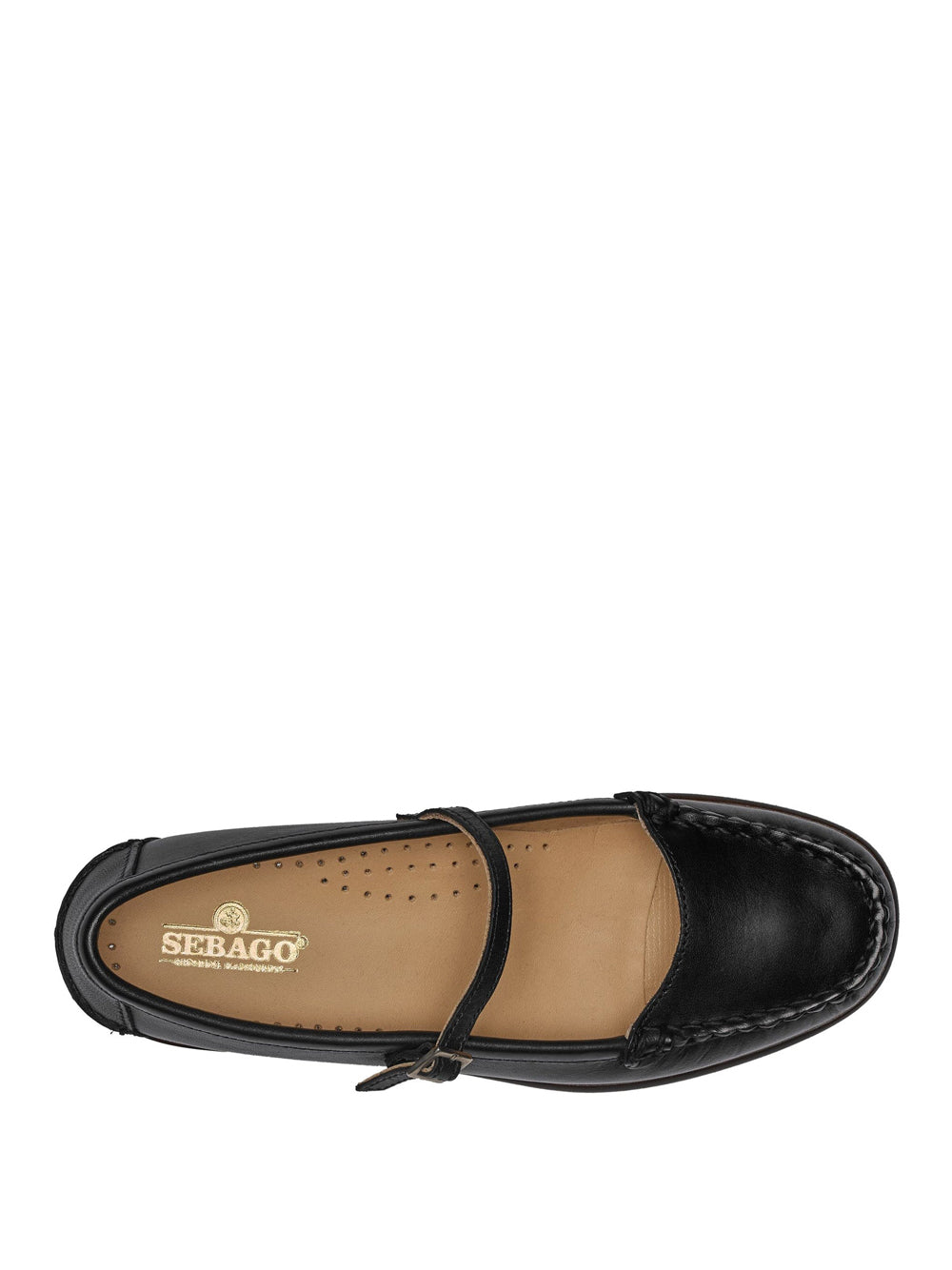 Mocassini Sebago Ballerina da Donna - Nero