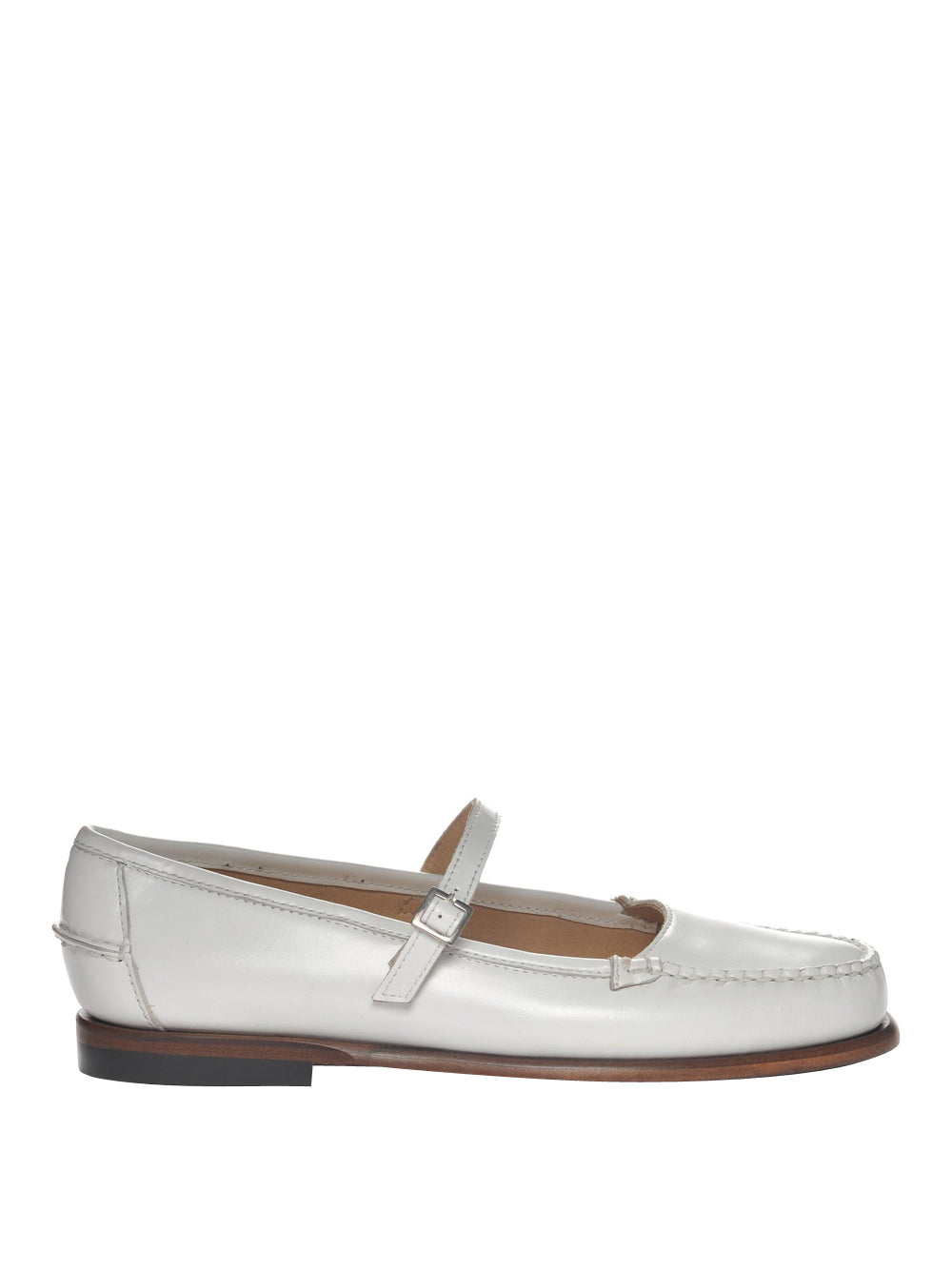 Mocassini Sebago Ballerina da Donna - Bianco