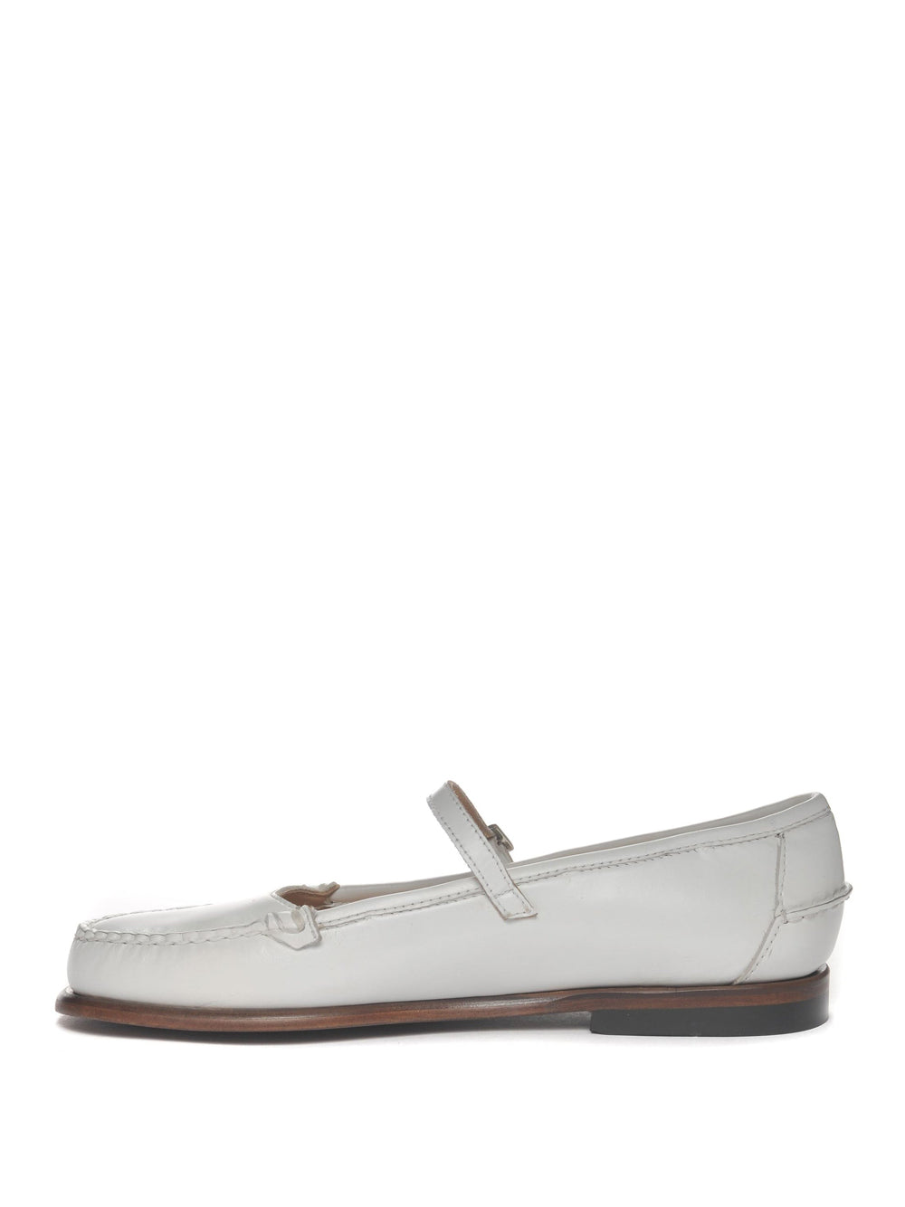 Mocassini Sebago Ballerina da Donna - Bianco
