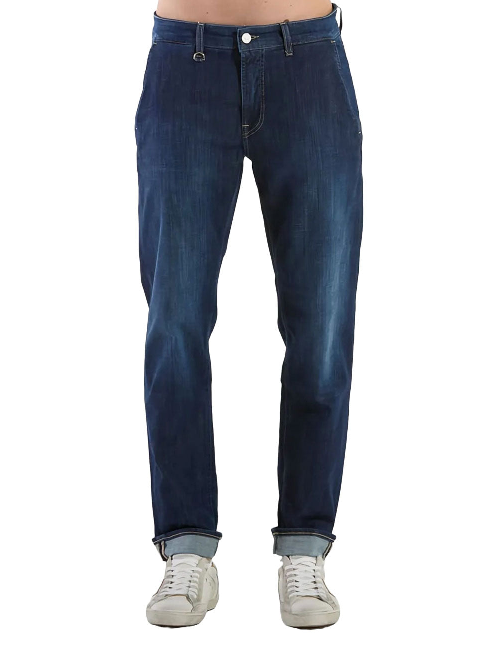 Jeans Slim Chino Siviglia da Uomo - Denim