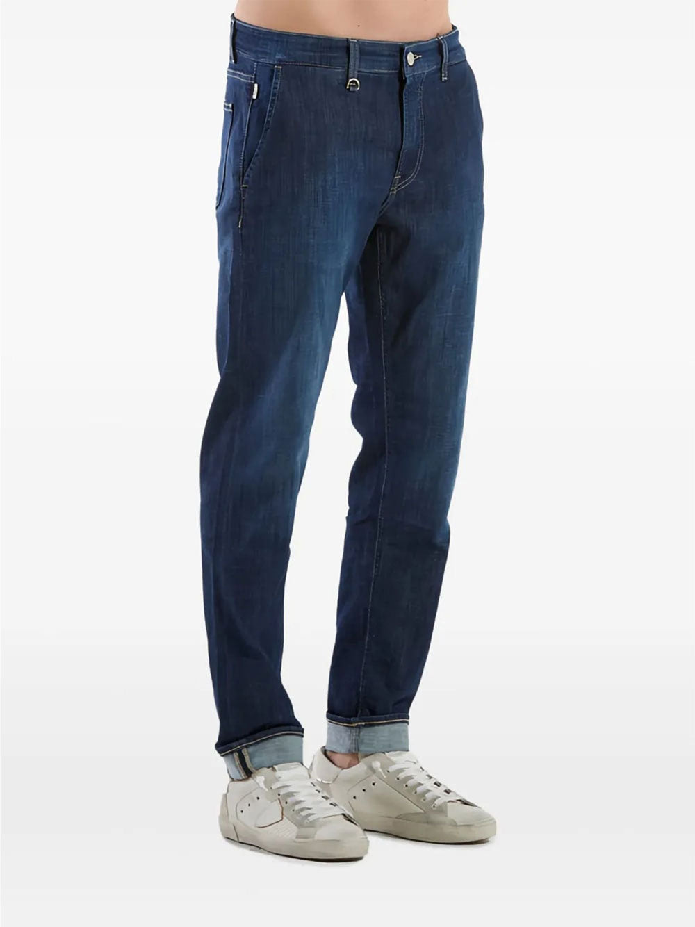 Jeans Slim Chino Siviglia da Uomo - Denim