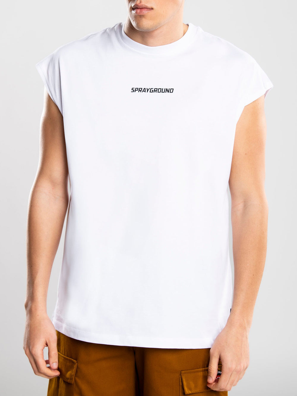 Canotta Sprayground Shark Unisex - Bianco