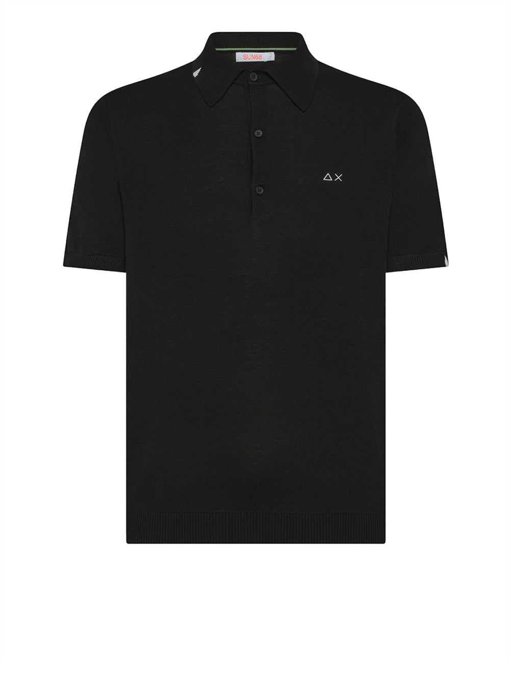 Polo Sun68 Sweater da Uomo - Nero