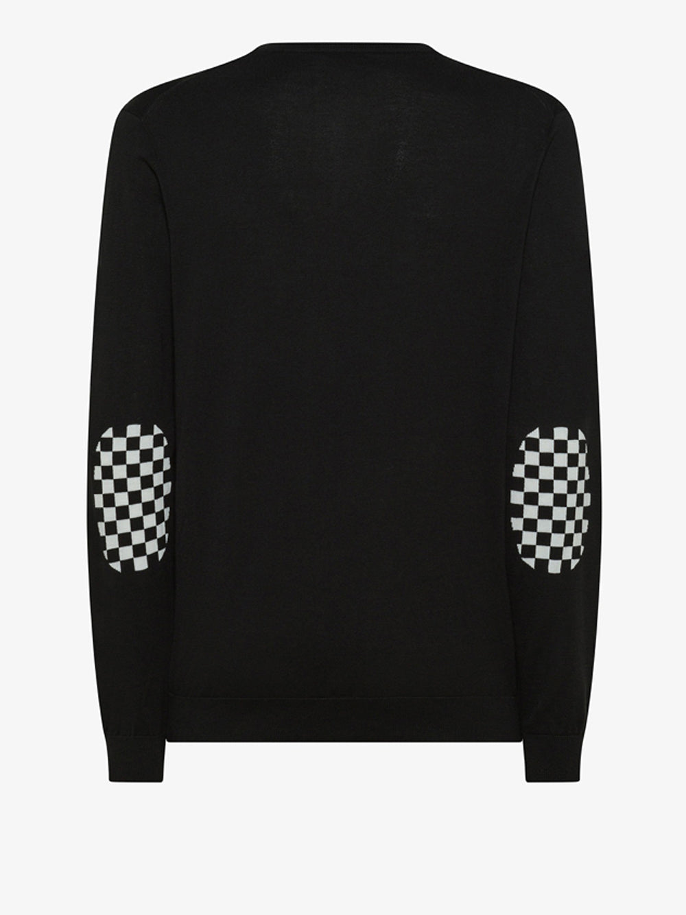 Pullover Sun68 Elbow Patches da Uomo - Nero