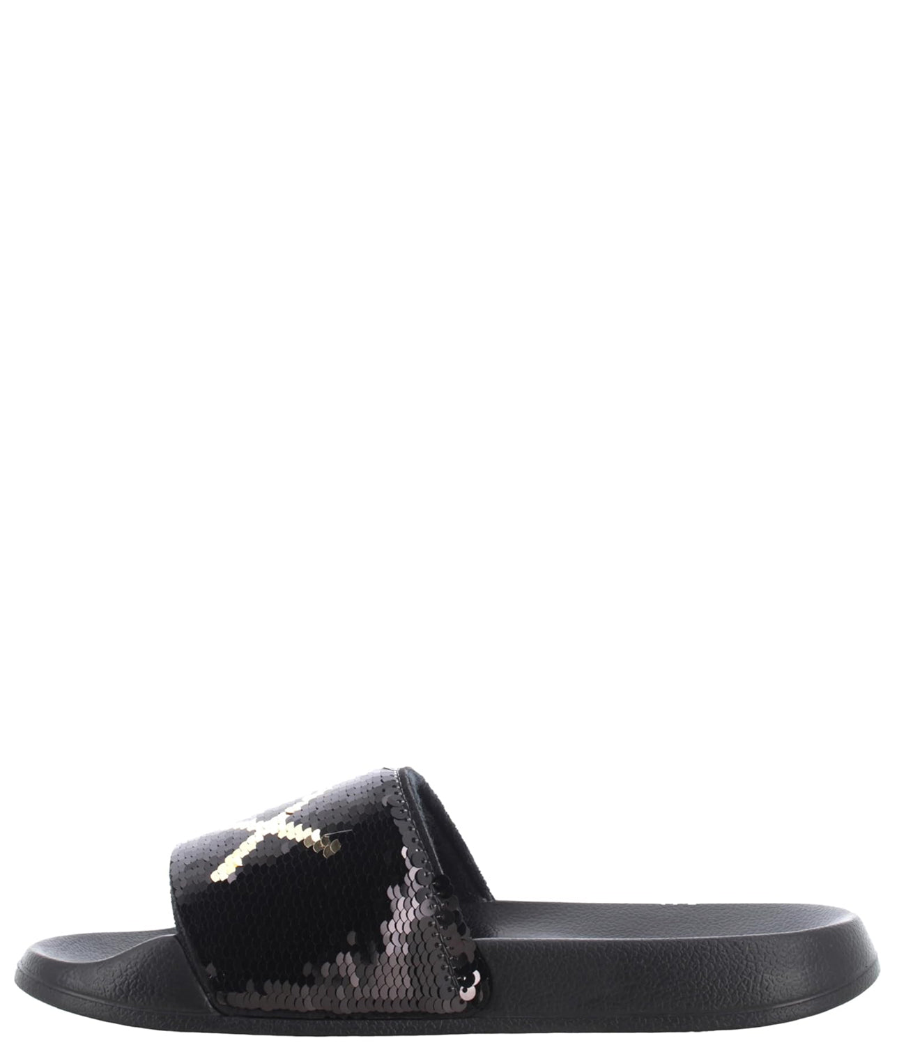Sun68 Ciabatta Donna Mod. X35203 SLIPPERS BEACH SEQUIN 1143 /oro Nero