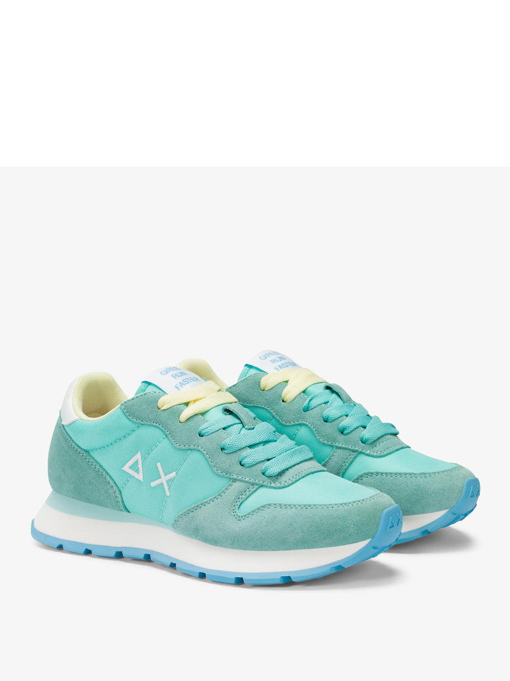 Sneakers Sun68 Ally Solid da Donna - Verde