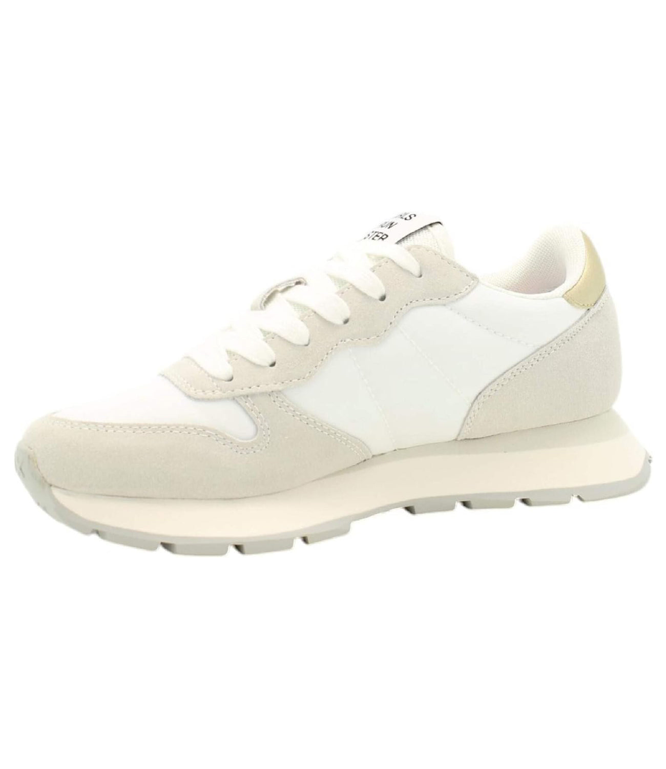 Sun68 Sneakers Donna Mod. Z35202 ALLY GOLD SILVER 1 Bianco