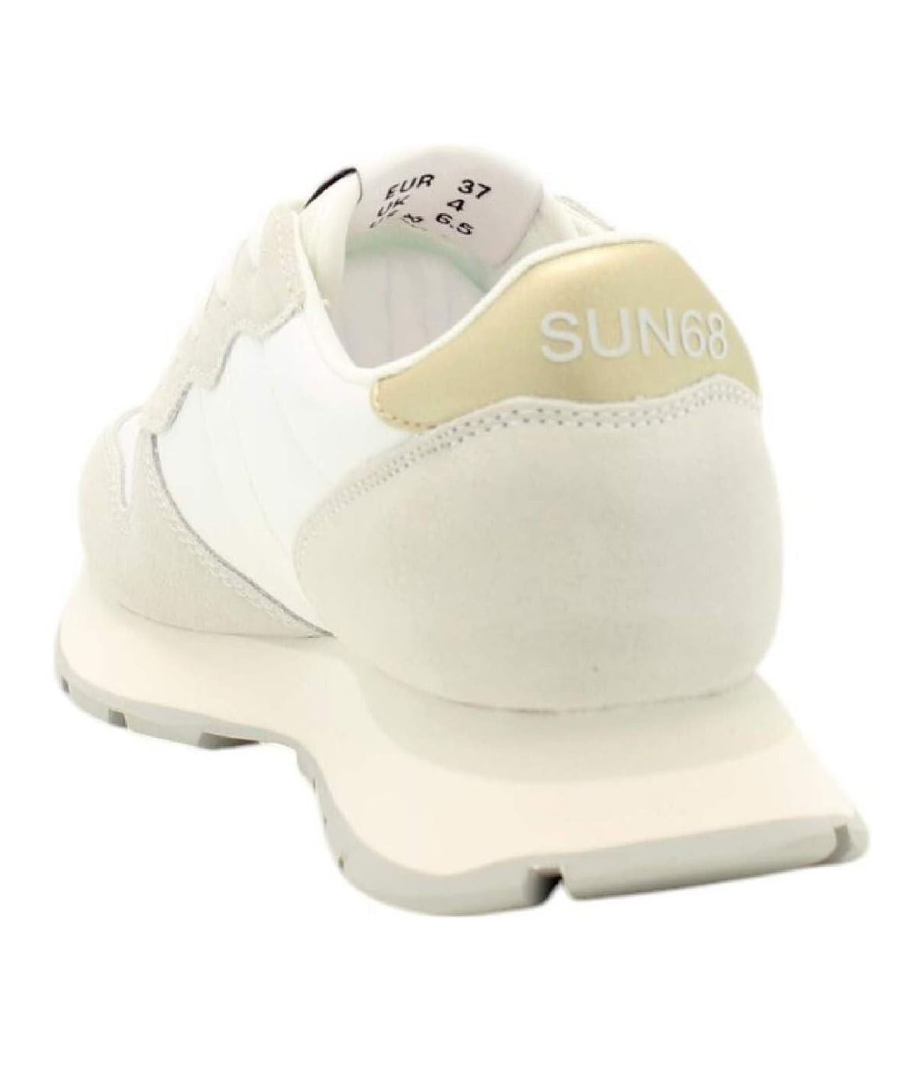 Sun68 Sneakers Donna Mod. Z35202 ALLY GOLD SILVER 1 Bianco