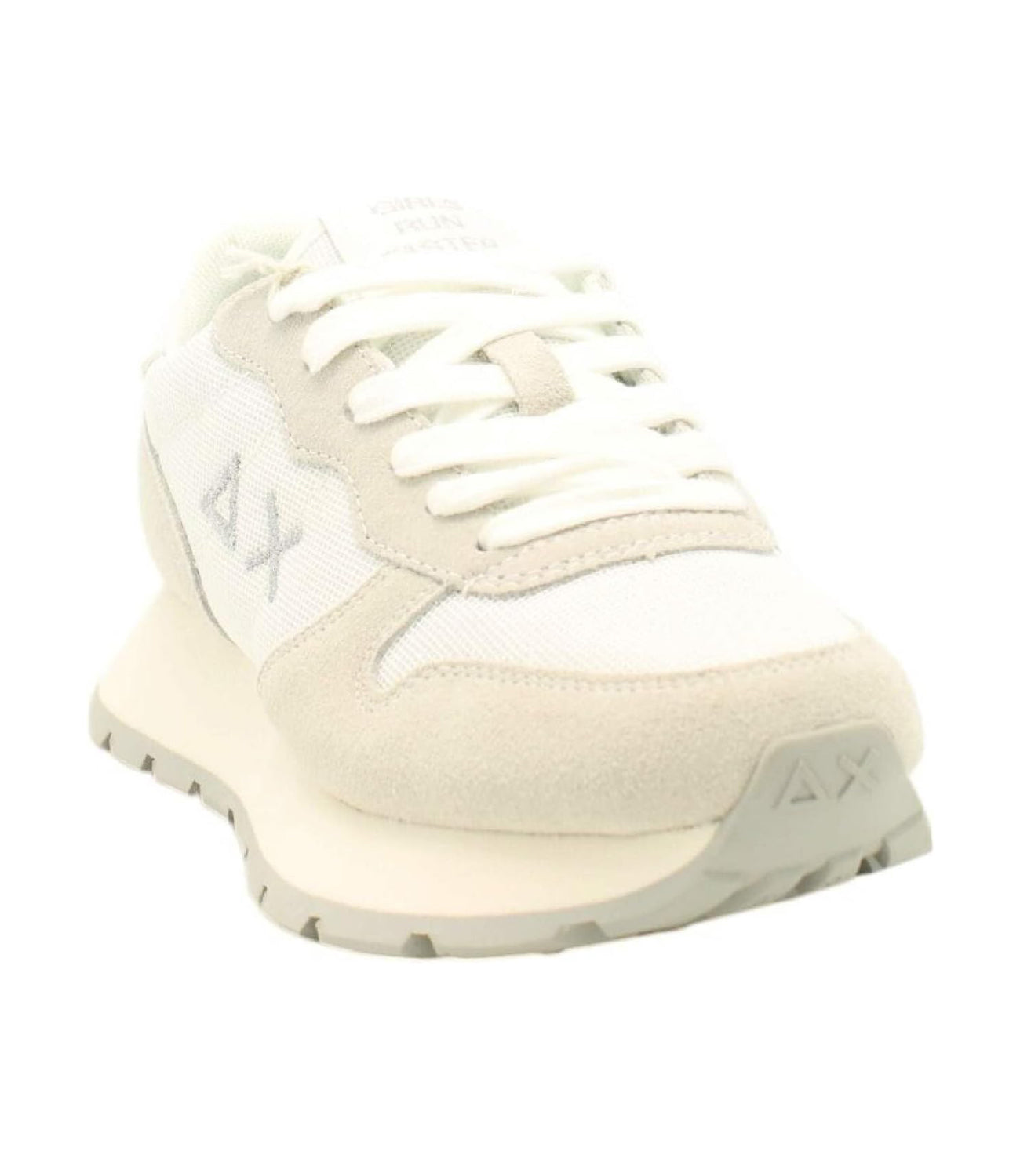 Sun68 Sneakers Donna Mod. Z35203 ALLY GLITTER TEXTILE 1 Bianco