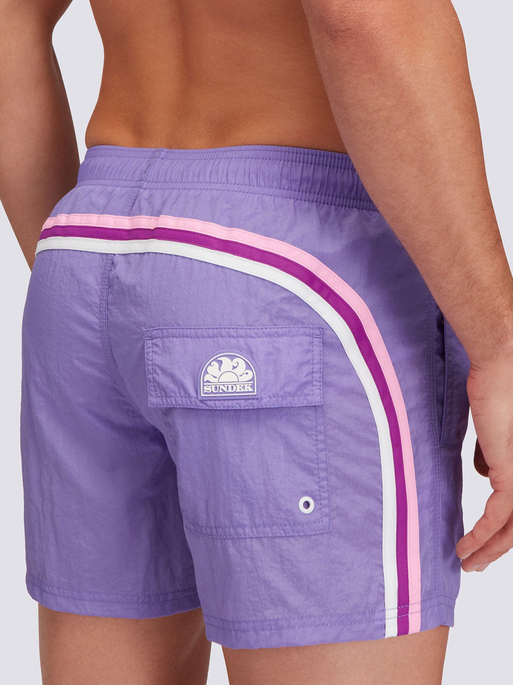 Shorts Mare Sundek da Uomo - Viola