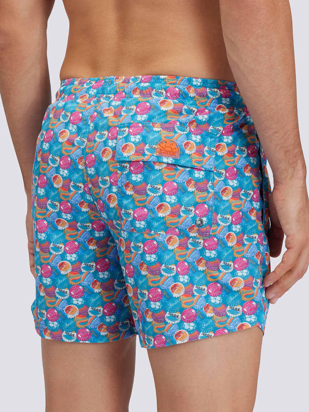 Shorts Mare Sundek da Uomo - Celeste