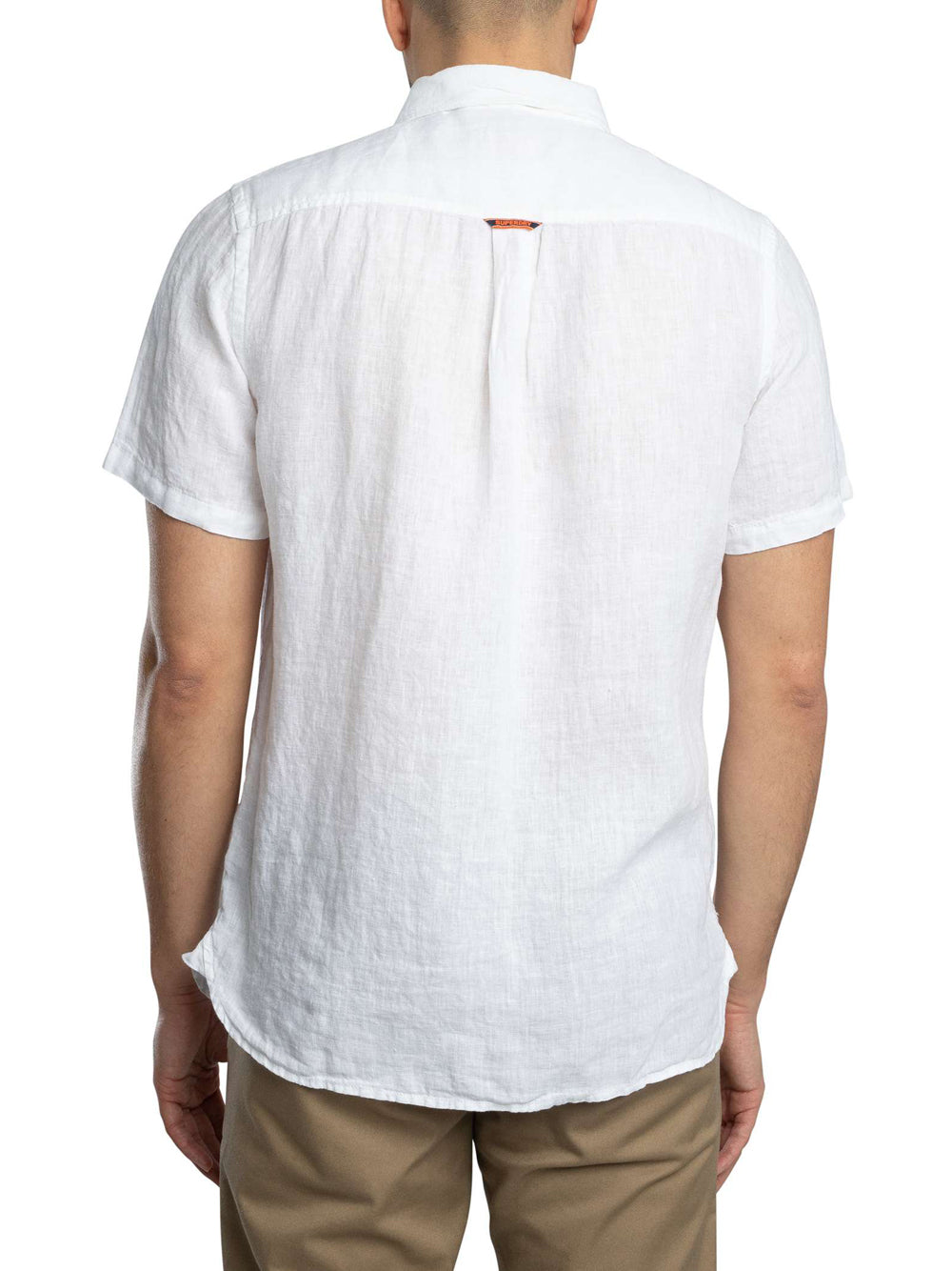 Camicia Casual Superdry da Uomo - Bianco