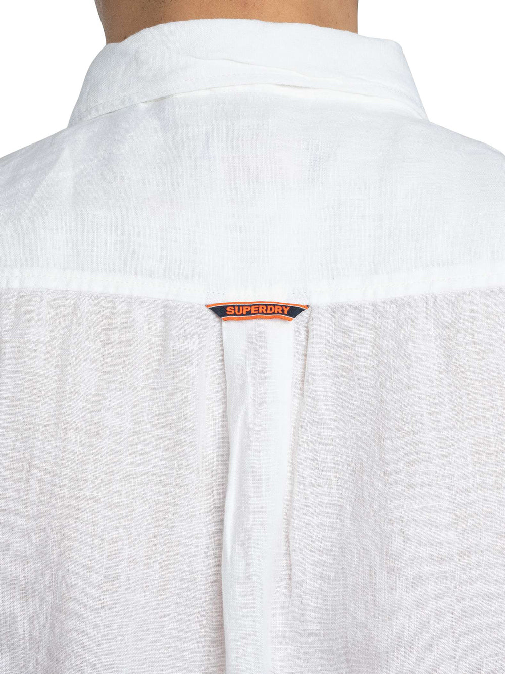 Camicia Casual Superdry da Uomo - Bianco