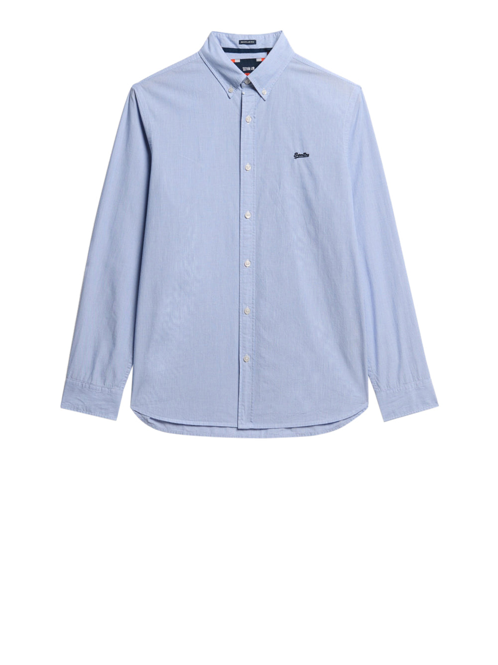 Camicia Casual Superdry da Uomo - Blu