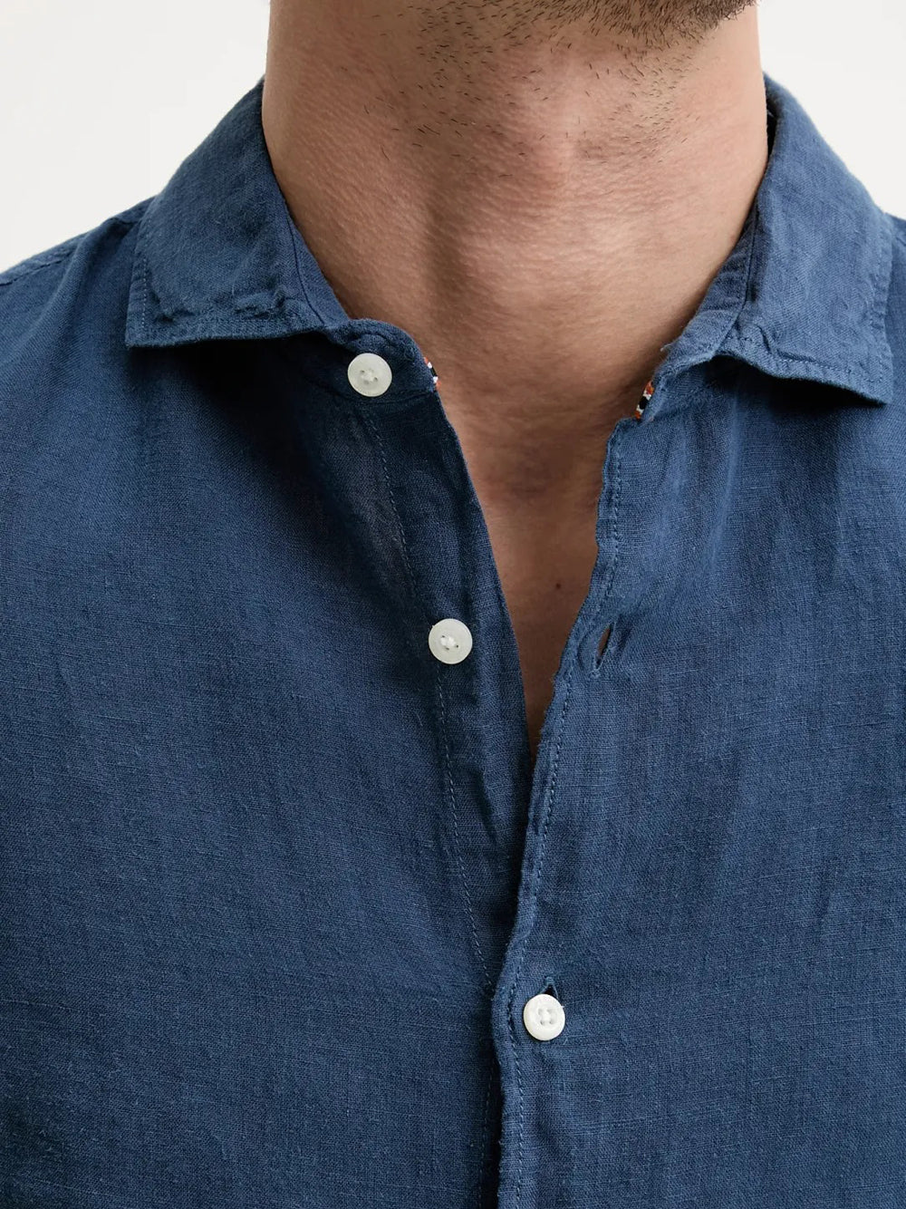 Camicia Casual Superdry da Uomo - Blu