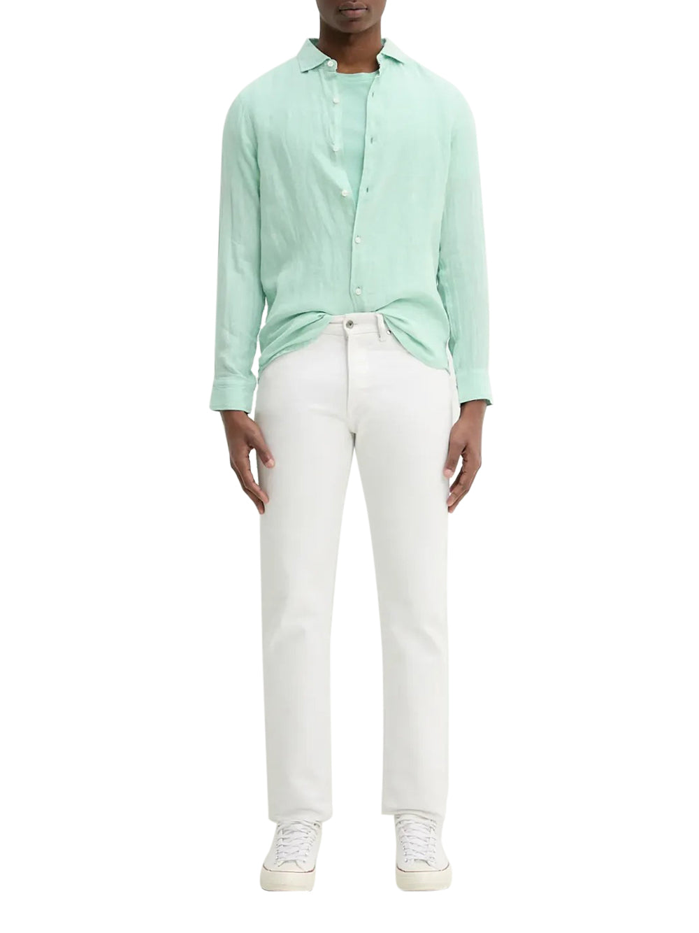 Camicia Casual Superdry da Uomo - Verde