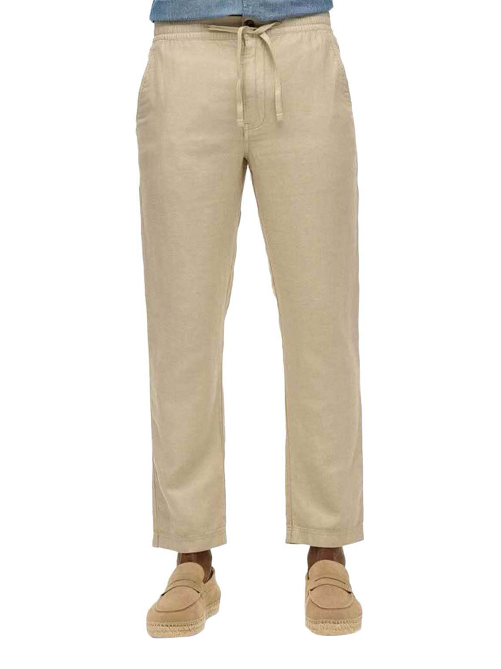Pantalone Chino Superdry da Uomo - Beige