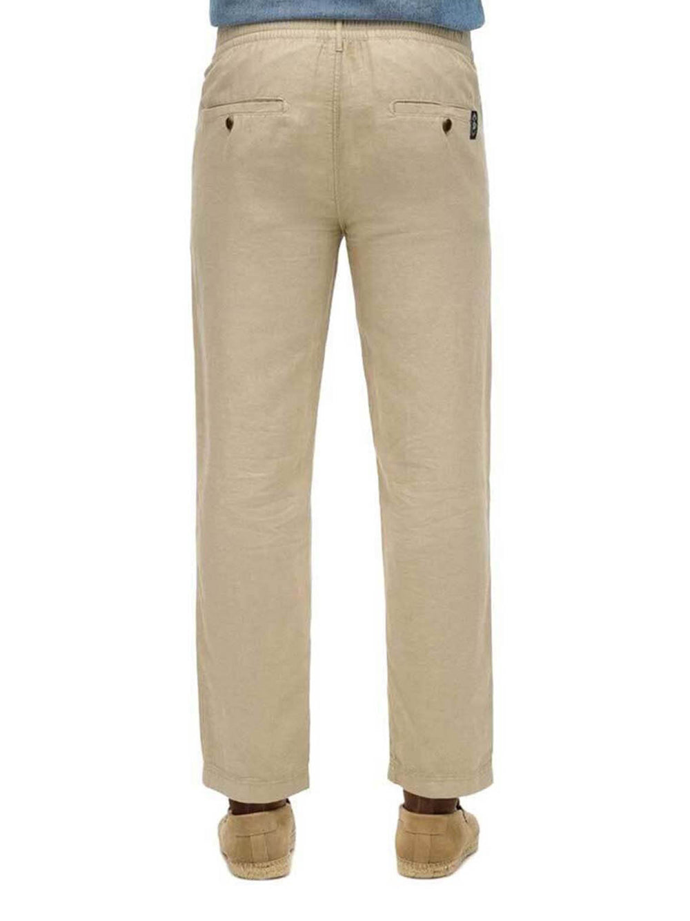 Pantalone Chino Superdry da Uomo - Beige