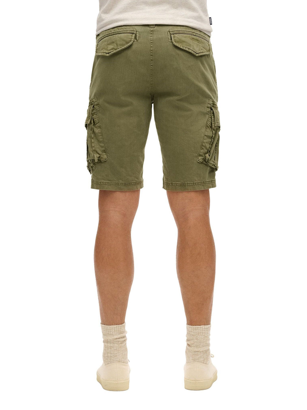 Bermuda Casual Superdry da Uomo - Verde