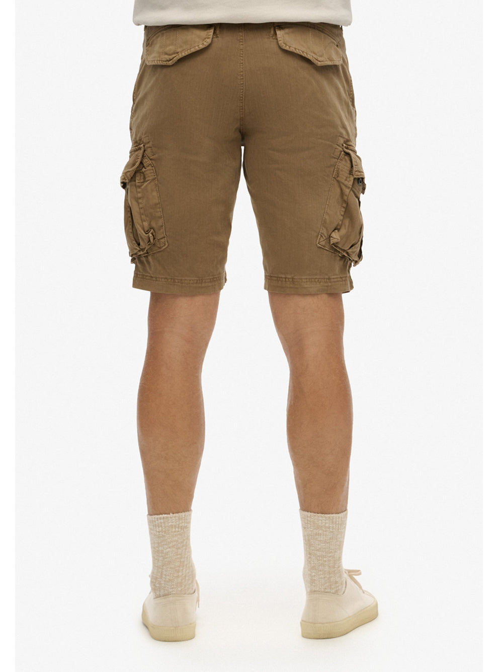 Bermuda Casual Superdry da Uomo - Marrone