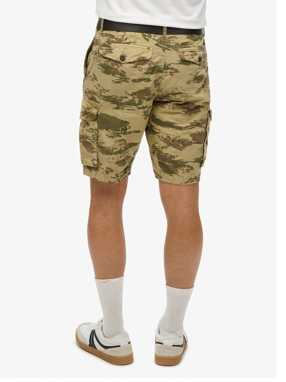 Bermuda Casual Superdry da Uomo - Beige
