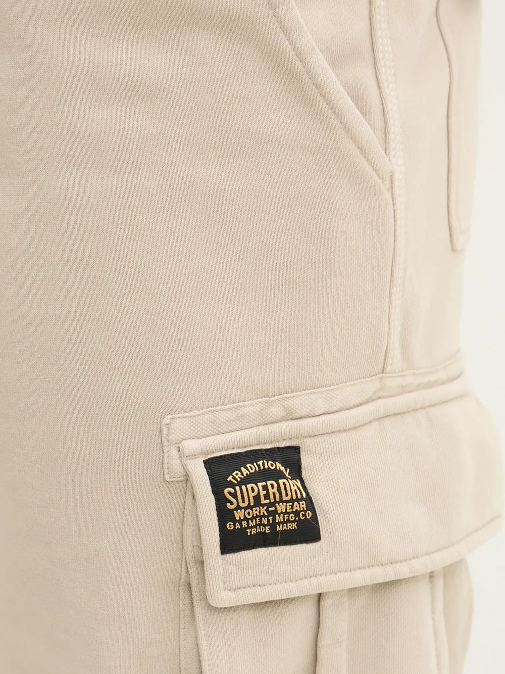 Bermuda Casual Superdry da Uomo - Beige