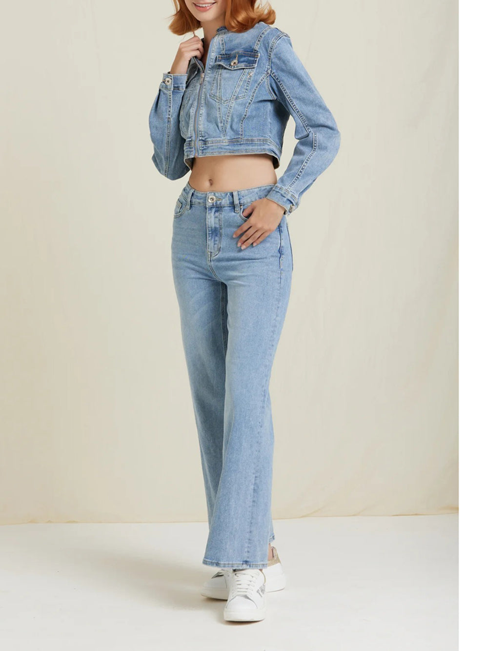 Giubbino di Jeans Take Two da Donna - Denim