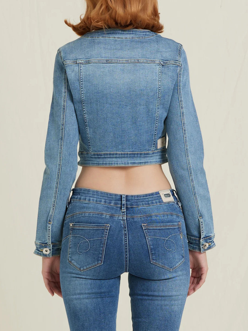Giubbino di Jeans Take Two da Donna - Denim