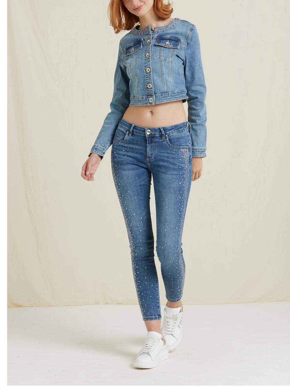 Giubbino di Jeans Take Two da Donna - Denim