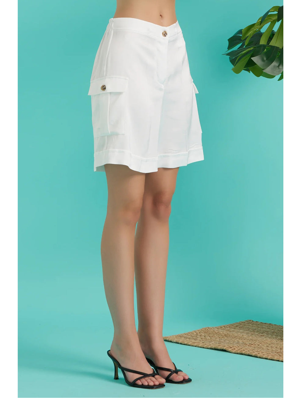 Bermuda Casual Take Two da Donna - Bianco