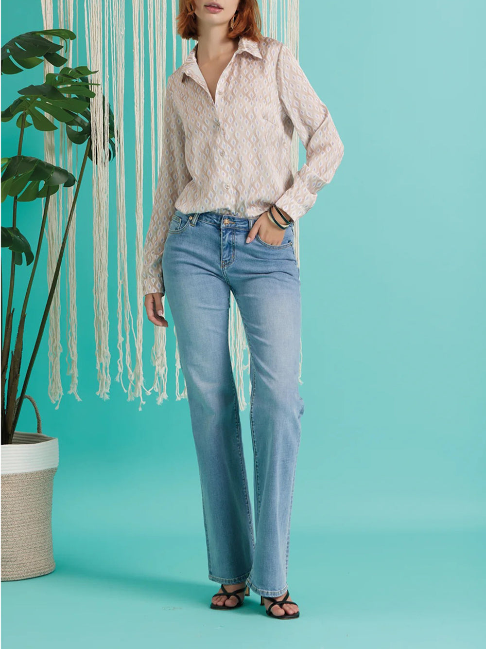 Camicia Take Two da Donna - Multicolore