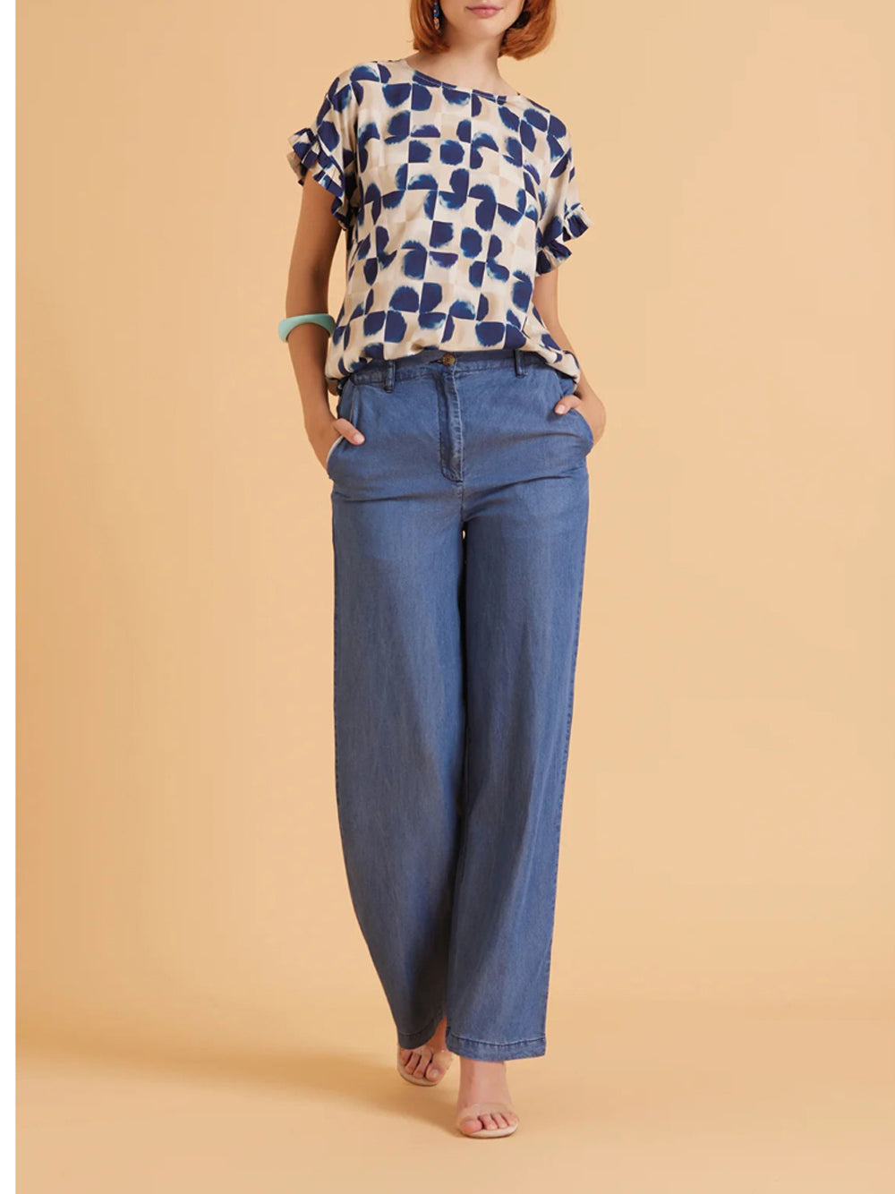 Blusa Take Two da Donna - Multicolore