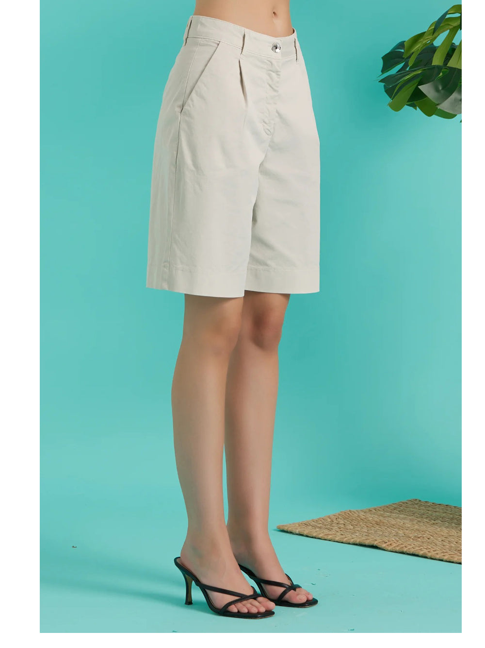 Bermuda Casual Take Two da Donna - Avorio