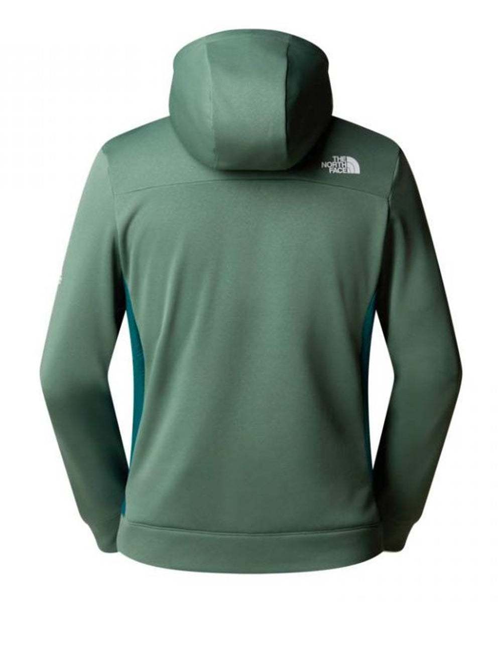 Felpa Zip The North Face Fleece da Uomo - Verde