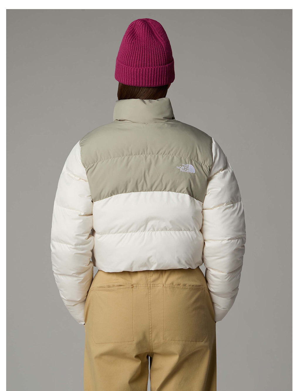 Piumino The North Face W Cropped Saikuru da Donna - Bianco