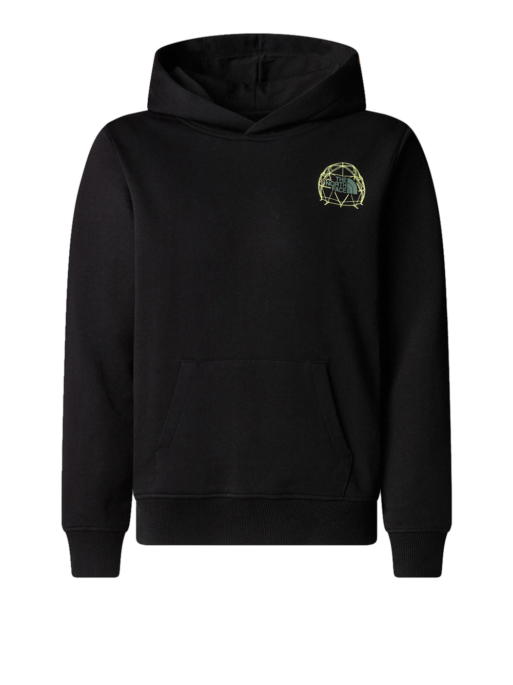 Felpa Cappuccio The North Face Graphic Relaxed Hoodie da Uomo - Nero