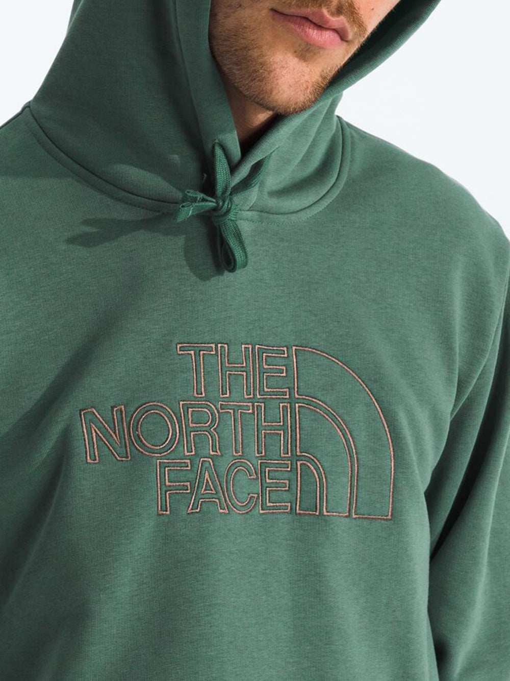 Felpa Cappuccio The North Face Drew Peak Light Hoodie da Uomo - Verde