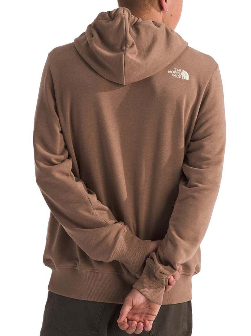 Felpa Cappuccio The North Face Drew Peak da Uomo - Marrone