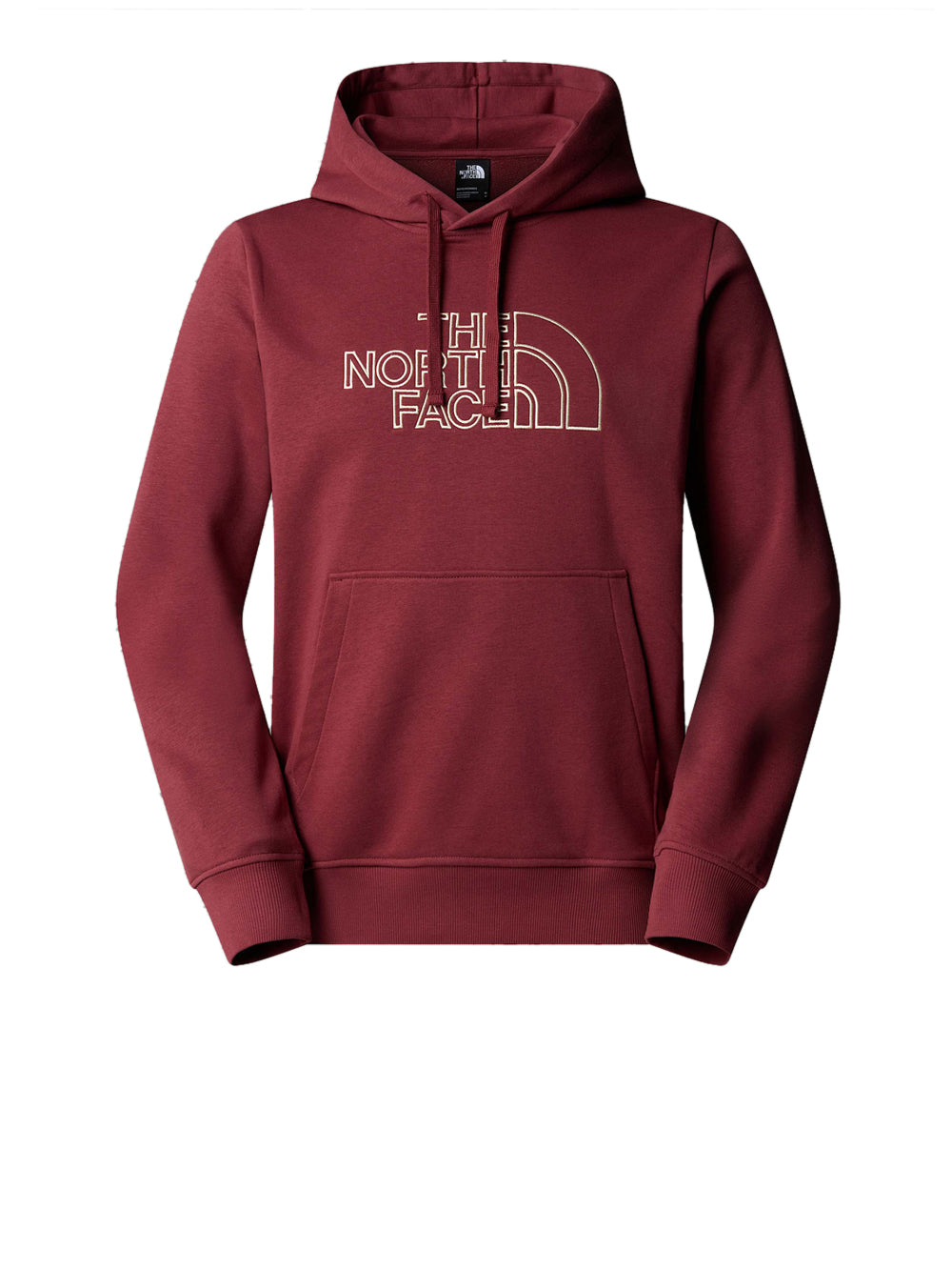 Felpa Cappuccio The North Face Drew Peak Light Hoodie da Uomo - Bordeaux